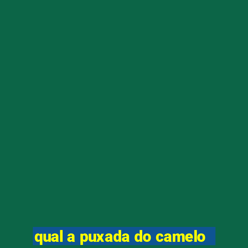 qual a puxada do camelo